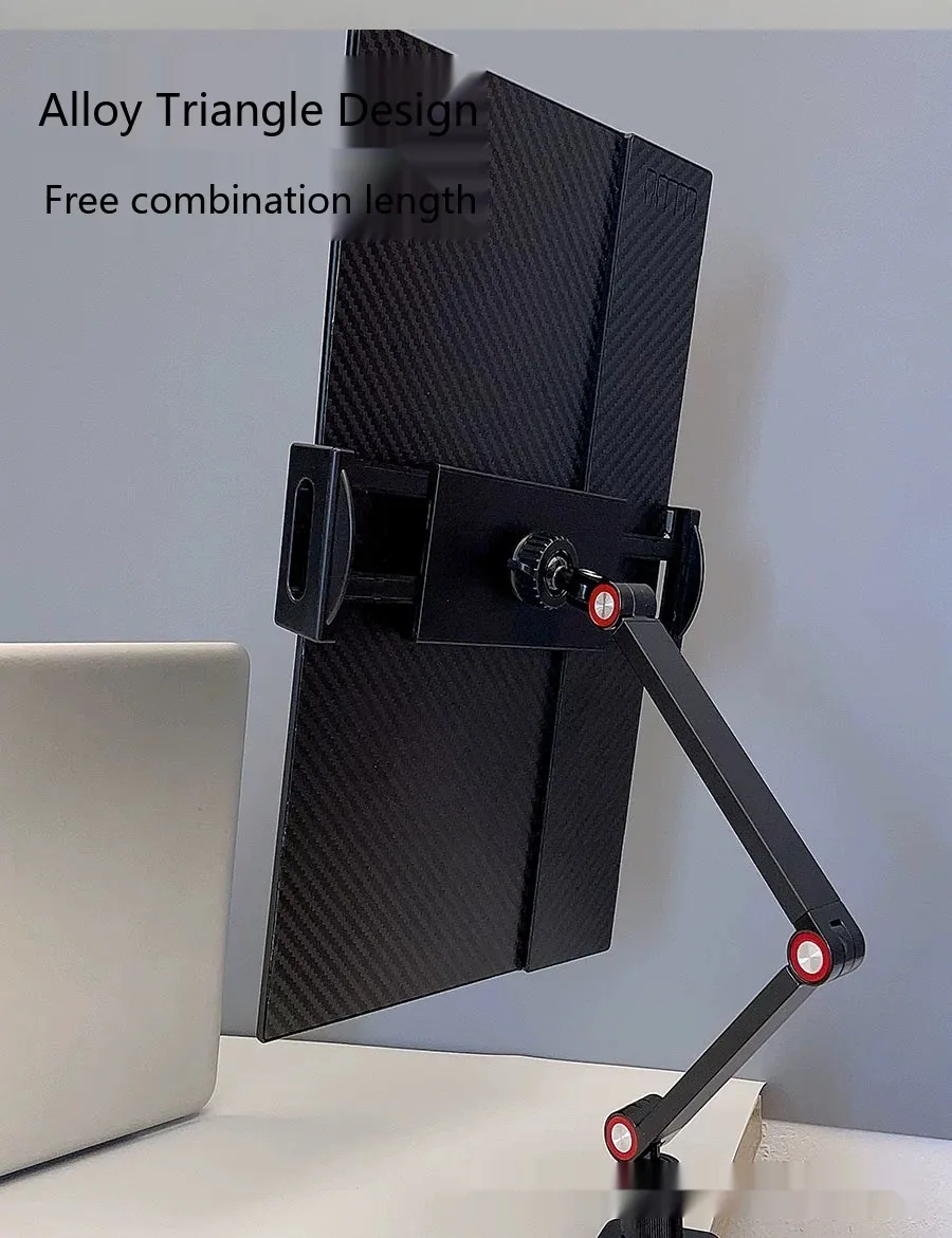 Monitorständer aus Hochleistungslegierung für den Schreibtisch, geeignet für iPad 17,3 Zoll, tragbarer Bildschirm, faltbares Tablet. – Detail 2