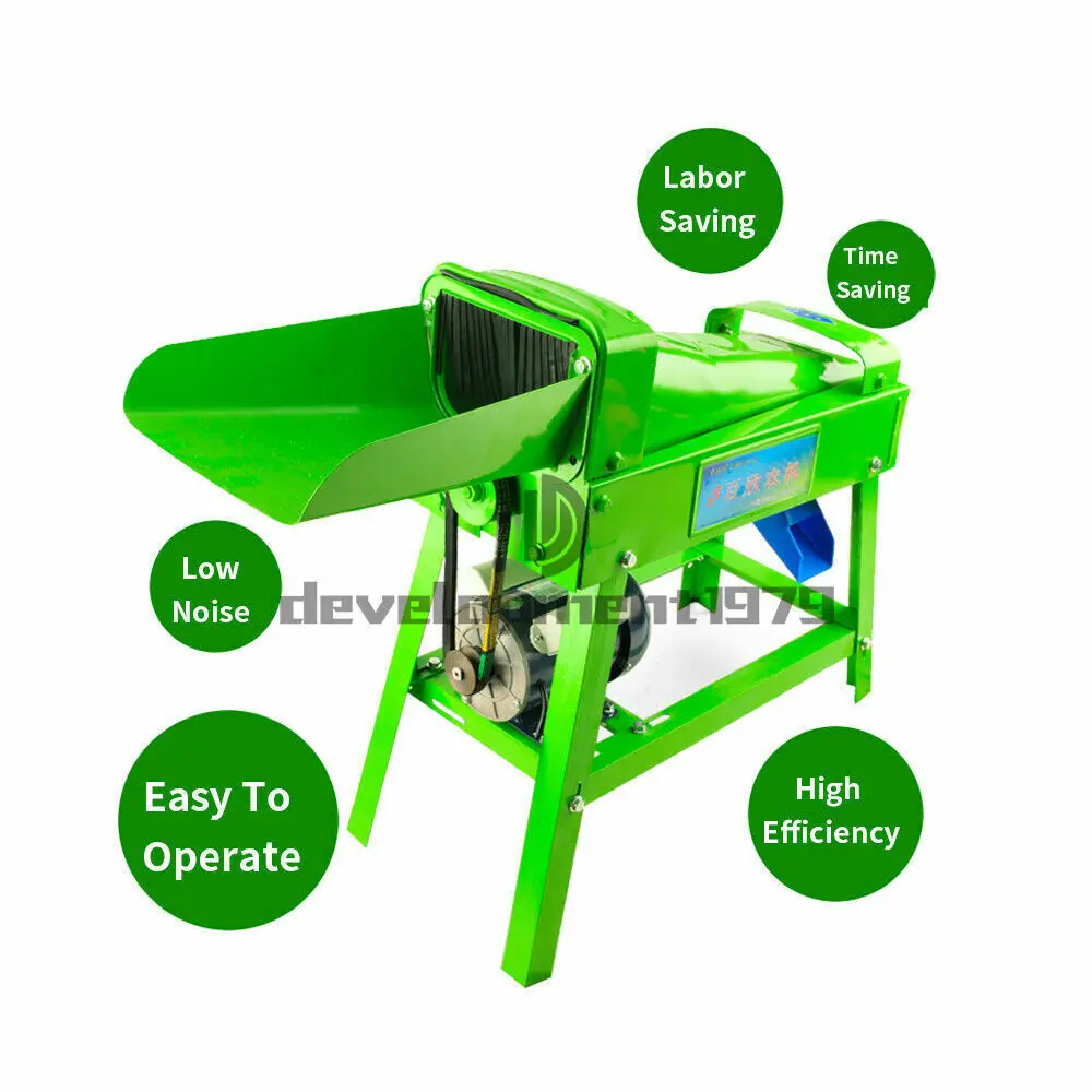 1pcs New 220V Electric Corn Sheller Thresher Threshing Stripping Machine Farm