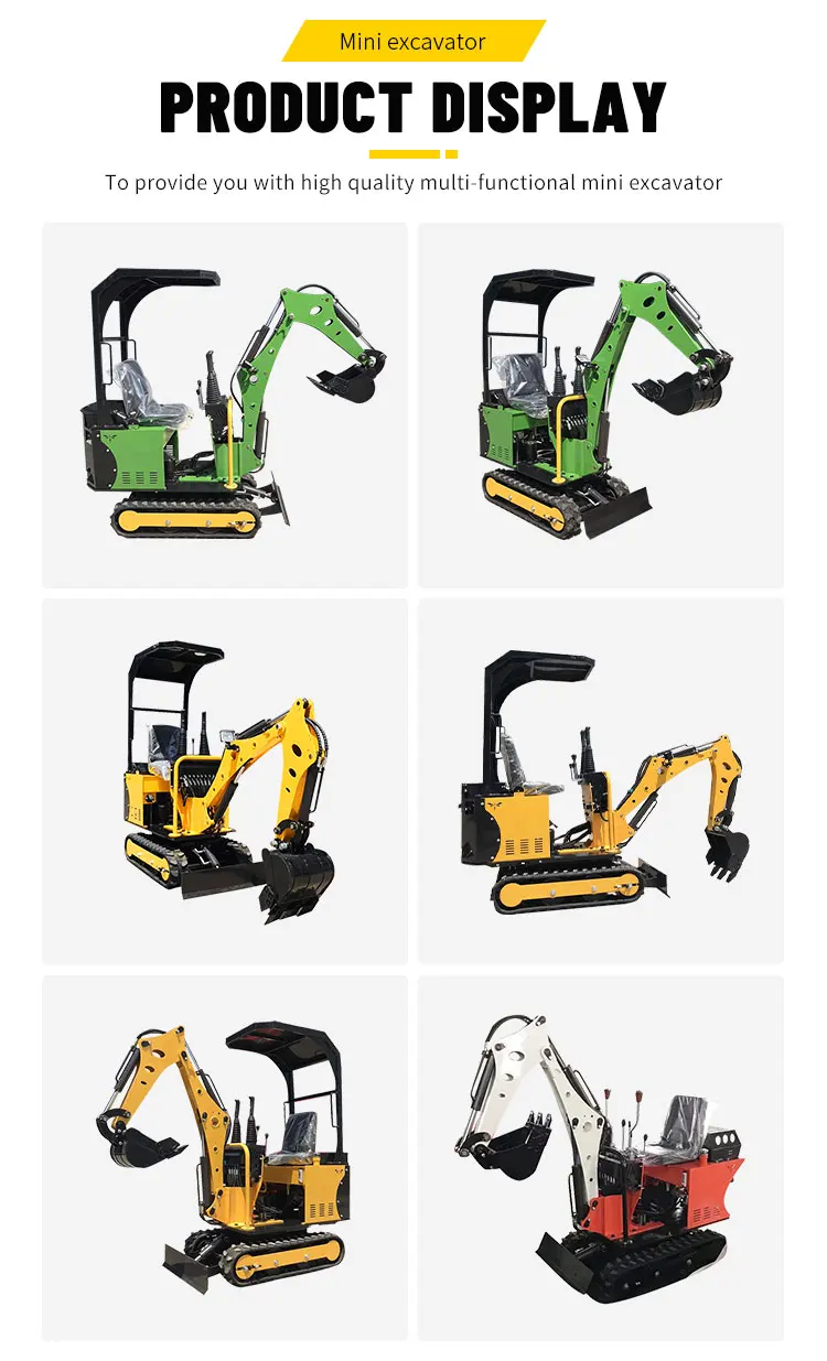 Maßgefertigter CE Euro 5 0,8-Tonnen-Minibagger, kompakter hydraulischer Raupenbagger für Landschaftsbau, Landwirtschaftliche Grabenarbeiten und Bauarbeiten – Detail 5