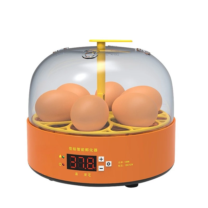 

Mini Small Hatcher Egg Automatic Incubator 6 Semi-Automatic Egg Incubator Intelligent Egg Incubator