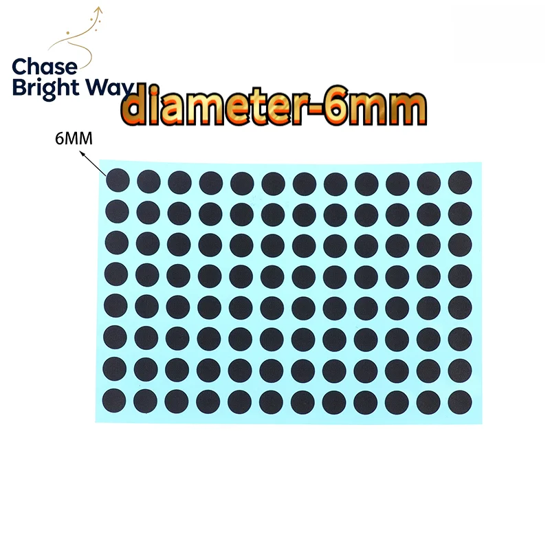 Conductive Rubber Pads 3MM 4MM 5MM 6MM for Keypad Repair Kit Sensitive Replacement for Keyboard Remote Phone DIY