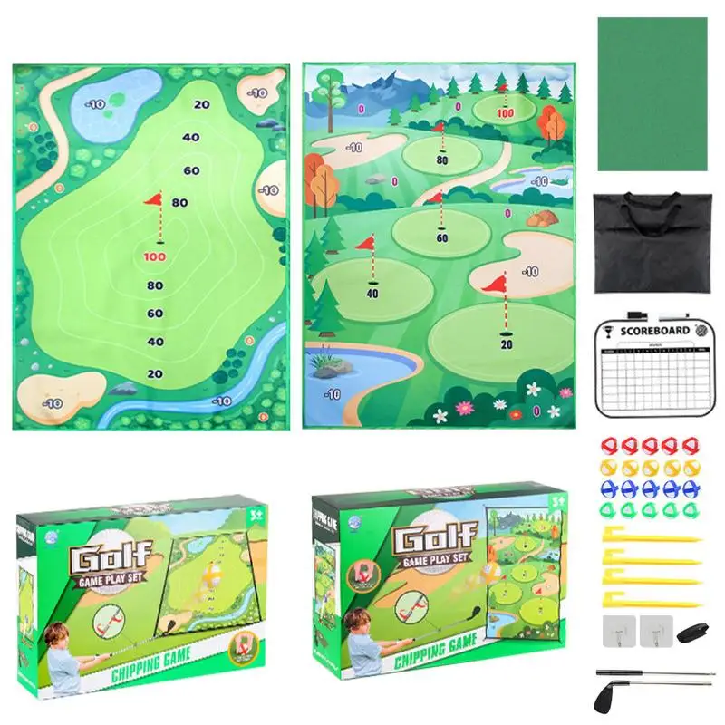 

Golf Hitting Training Mat Hitting Mat Golf Game Kit Stable Backing Golf Practice Mat For Outdoor Home Work Area Yard