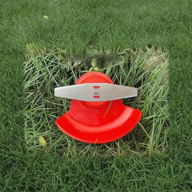 High Hardness Lawn Mower Blade Durable Scratch Resistant for Residential Yard Garden Grass Weeding Trimming