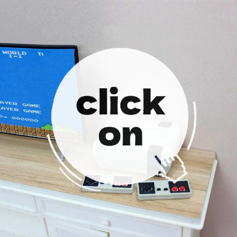 

3 шт./компл. 1/12 кукольный домик, мини-игровая консоль, миниатюрная игровая ручка, модель, аксессуары для кукол, украшение для дома, сделай сам