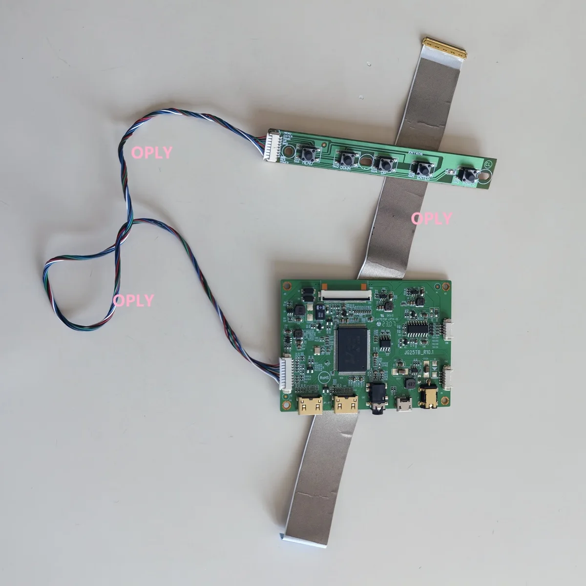 EDP Controller Board 2 mini HDMI-compatible for LP133WF1-SPA1 LP133WF1-SPA2 1920X1080 LED panel Screen monitor 13.3