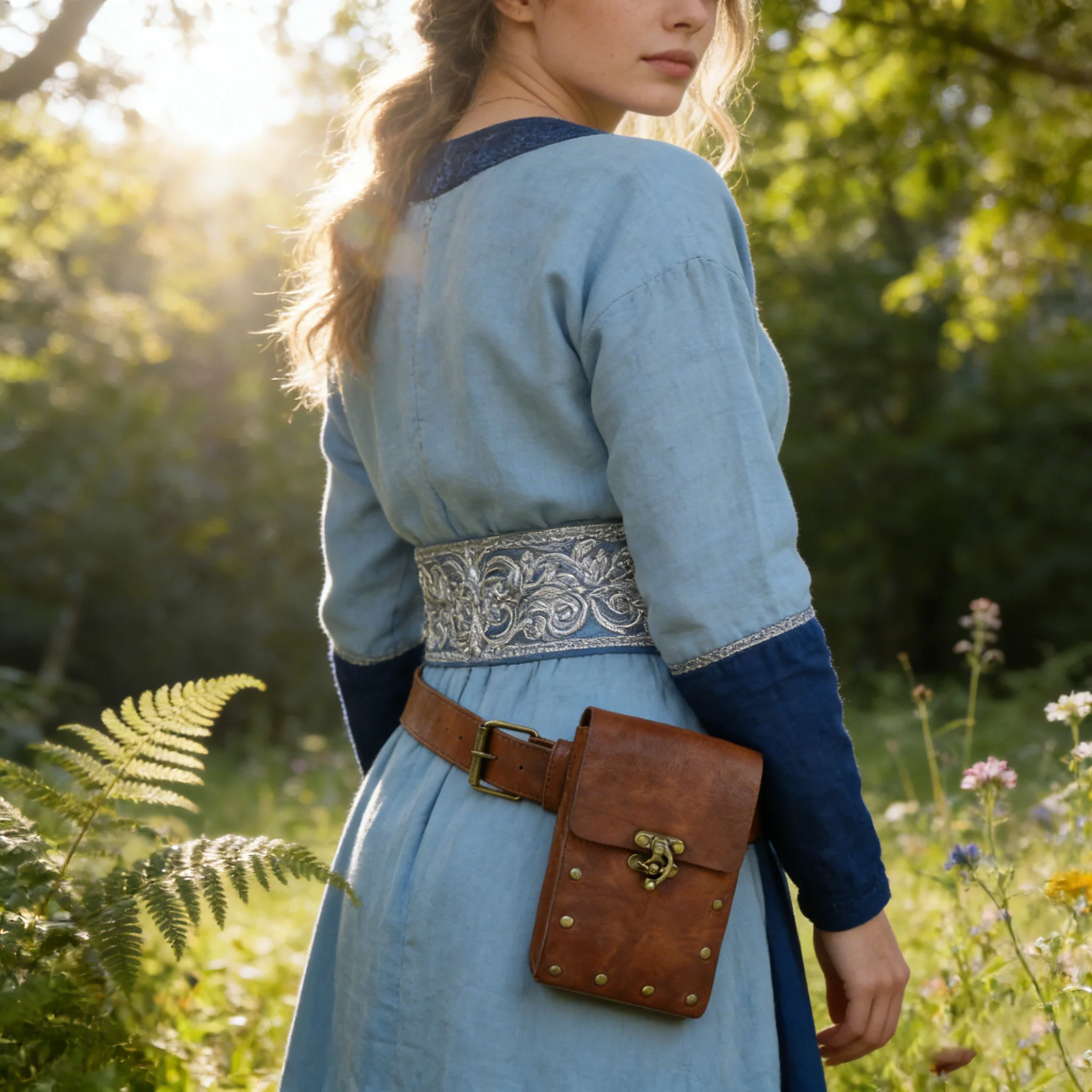 Wikinger-Ritter Cosplay-Gürtel mit Scheide Mittelalterliche Renaissance-Verkleidung Kostümzubehör für Erwachsene Männer Fantasy-Fantasie-Requisiten