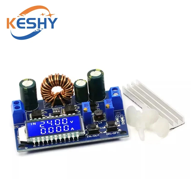 35W DC 5.5-30V do 0.5-30V Cyfrowy wyświetlacz LCD Automatyczna przetwornica Step up down Buck Boost Moduł zasilacza Regulowana płytka — zdjęcie produktu 2