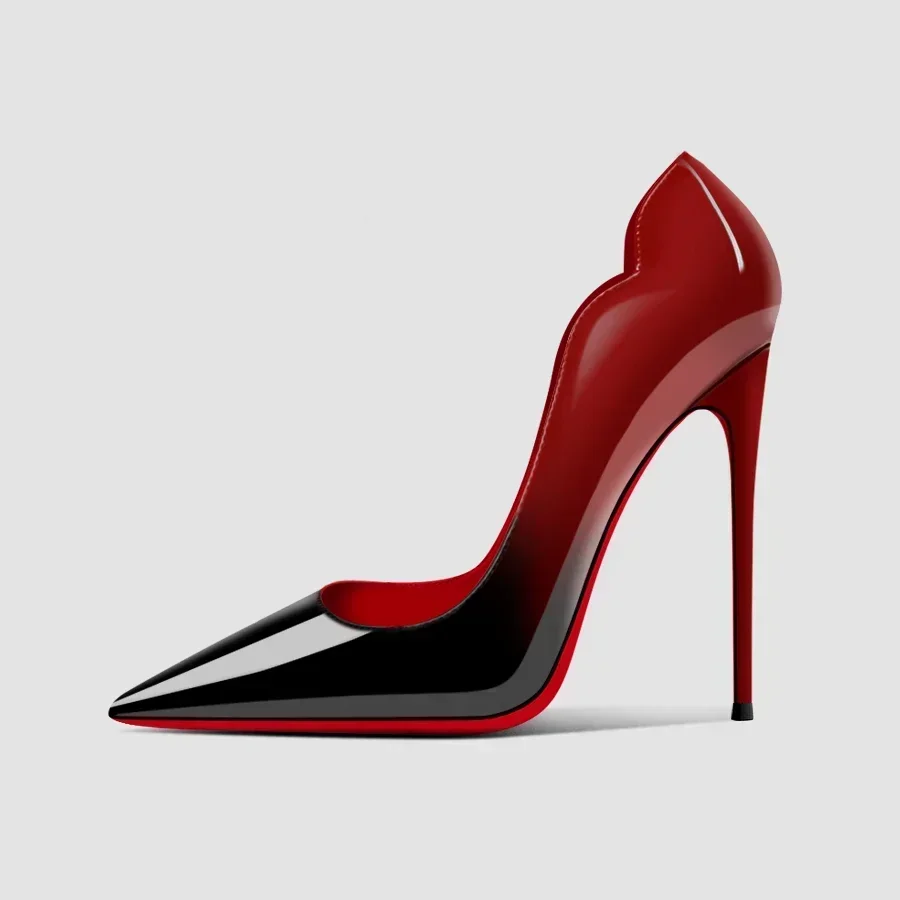 Red and blackV 10cm