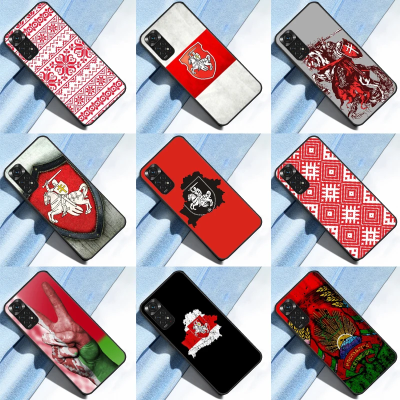 Belarus Flag Case For Xiaomi Redmi Note 12 Pro 8 9 10 11 Pro Note 12S 11S 10S 9S Redmi 12C 9C 10C Cover