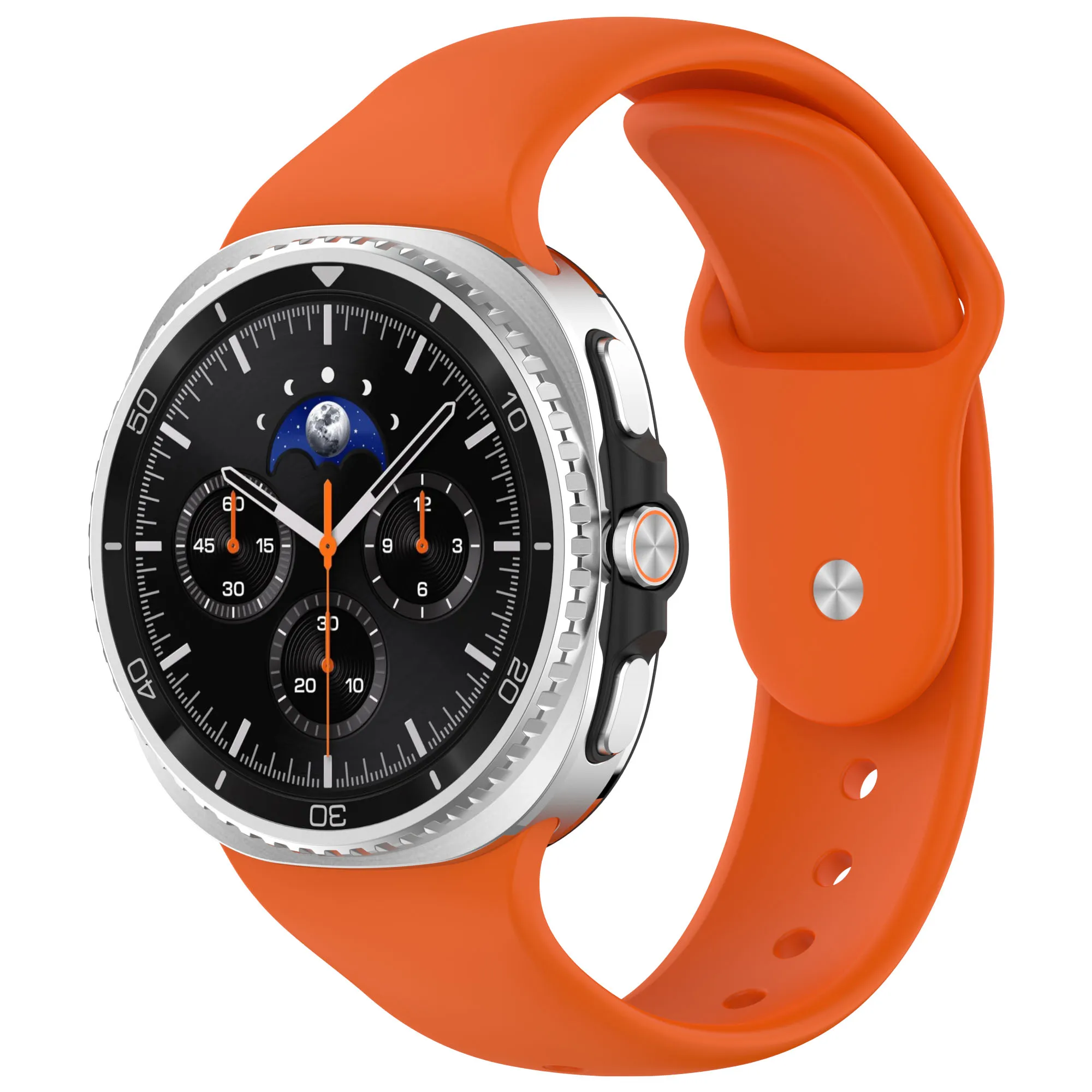 삼성 갤럭시 워치 8 40mm 44mm용 소프트 실리콘 스트랩, 틈 없는 스포츠 밴드, 갤럭시 워치 8 클래식 46mm 시계줄