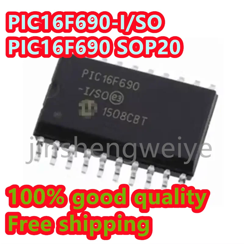 Imagem -03 - Chip de Microcontrolador Pic16f690 Sop20 ic Boa Qualidade Novo Pcs 30 Pcs 50 Pcs