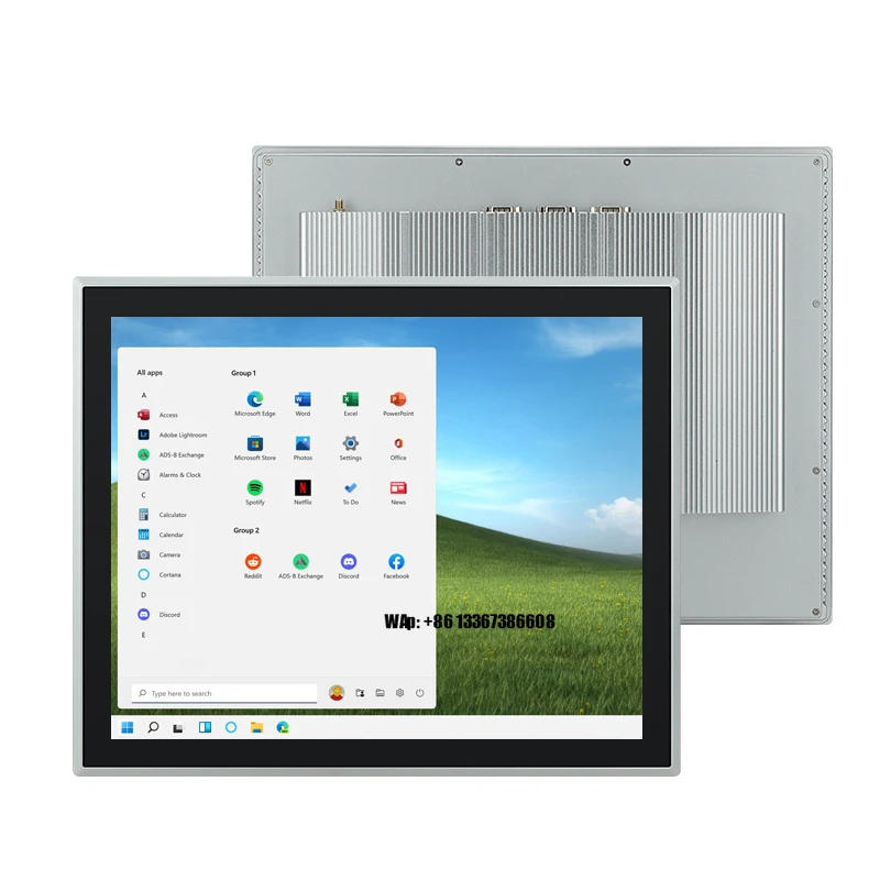 

Fanless Industrial Touch Panel PC Multi-Interface Support for Seamless Factory Automation Industrial Computer Accessory