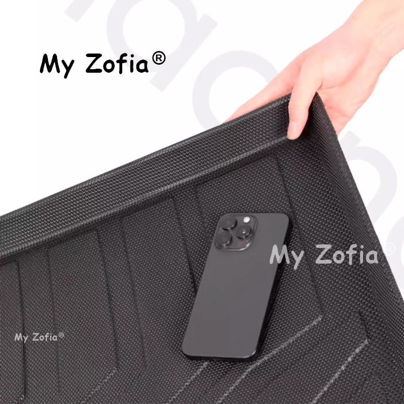 For Chery iCAR V23 iCAUR V23 2025 2026 Car TPE Boot Liner Tray Car Rear Trunk Cargo Mat Sheet Carpet Mud Protector Waterproof