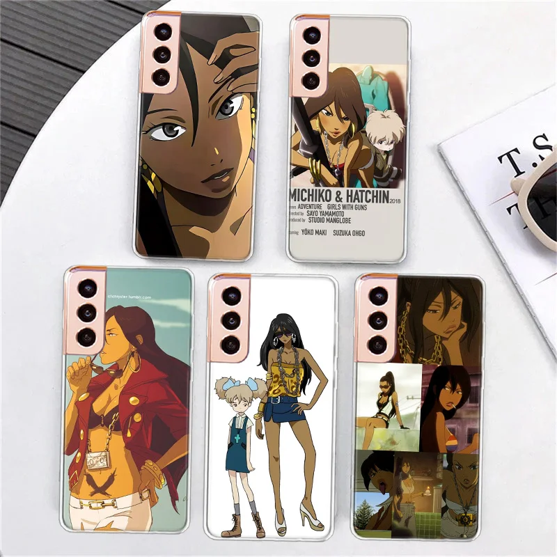 Michiko To Hatchin Michiko Malandro Phone Case For Samsung A15 A25 A35 A55 Galaxy A70 A50 A40 A30 A20 A20E A20S A05S M12 M21