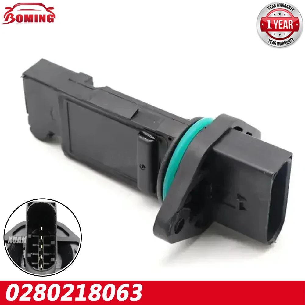 0280218063 0280218064 06A906461L 06A906461LX Car MAF Mass Air Flow Meters Sensor For Seat Exeo Ibiza Leon Toledo Skoda Octavia