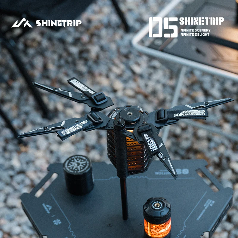 Outdoor Camping Light Array ShineTrip Aluminum Alloy Weatherproof Versatile Multi-Function 19/38 LED Tactical Dome Lamp Bracket