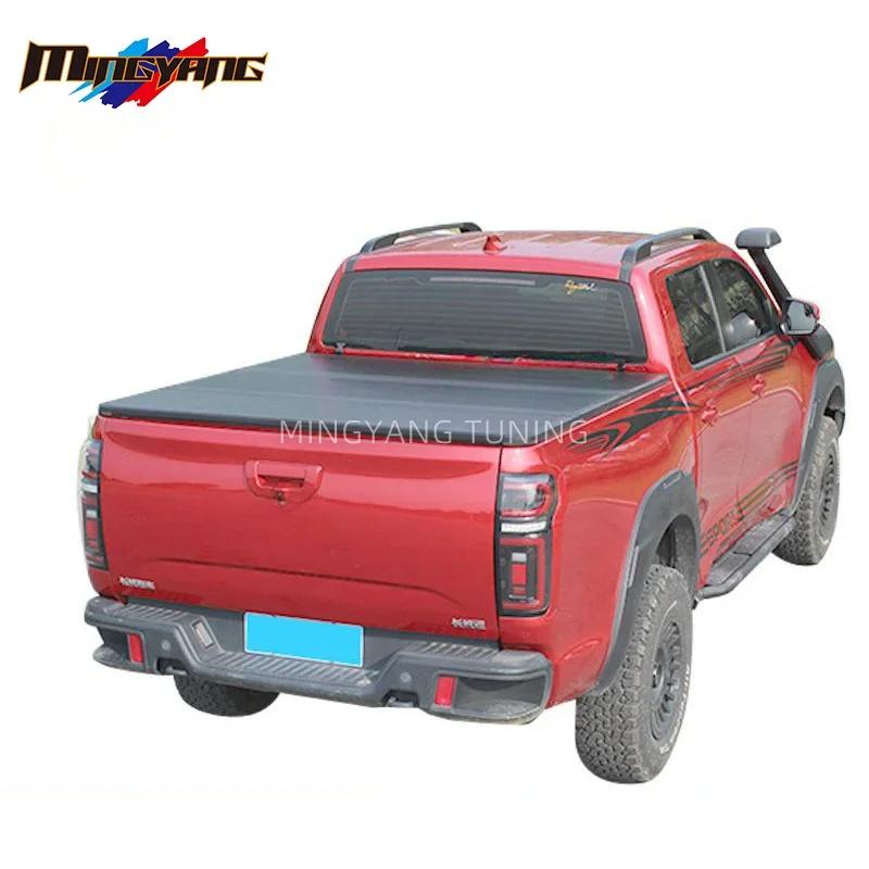 High Quality Aluminum Alloy Hard Tri-fold Cover Pickup Bed Tonneau Cover For JAC T6 T8 T9