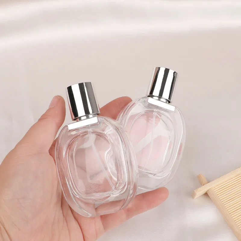 30ml Spray Bottle Perfume Sub-bottling Spray Bottle Portable Travel Exquisite Glass Empty Bottle Cosmetic Container Dispenser