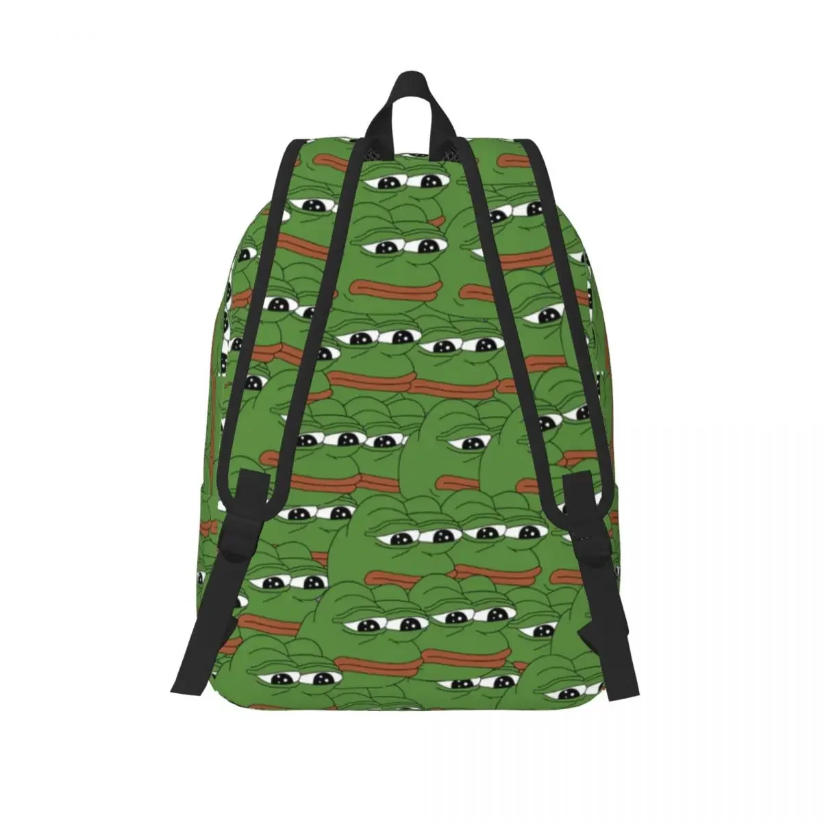 Rana per adolescenti studente scuola Bookbag Cute Animal Daypack medio alto College con tasca