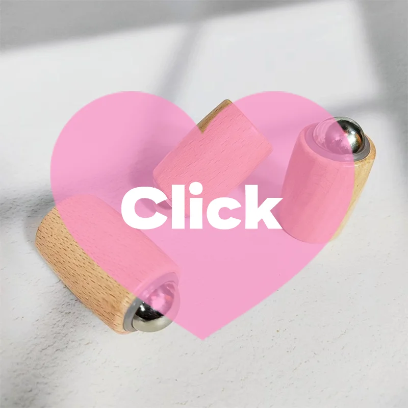 

Wooden Facial Massage Roller Iron Ball Massage Tools Mini Hand-Held Facial Massager Skin Care Tools Easy To Clean And Use