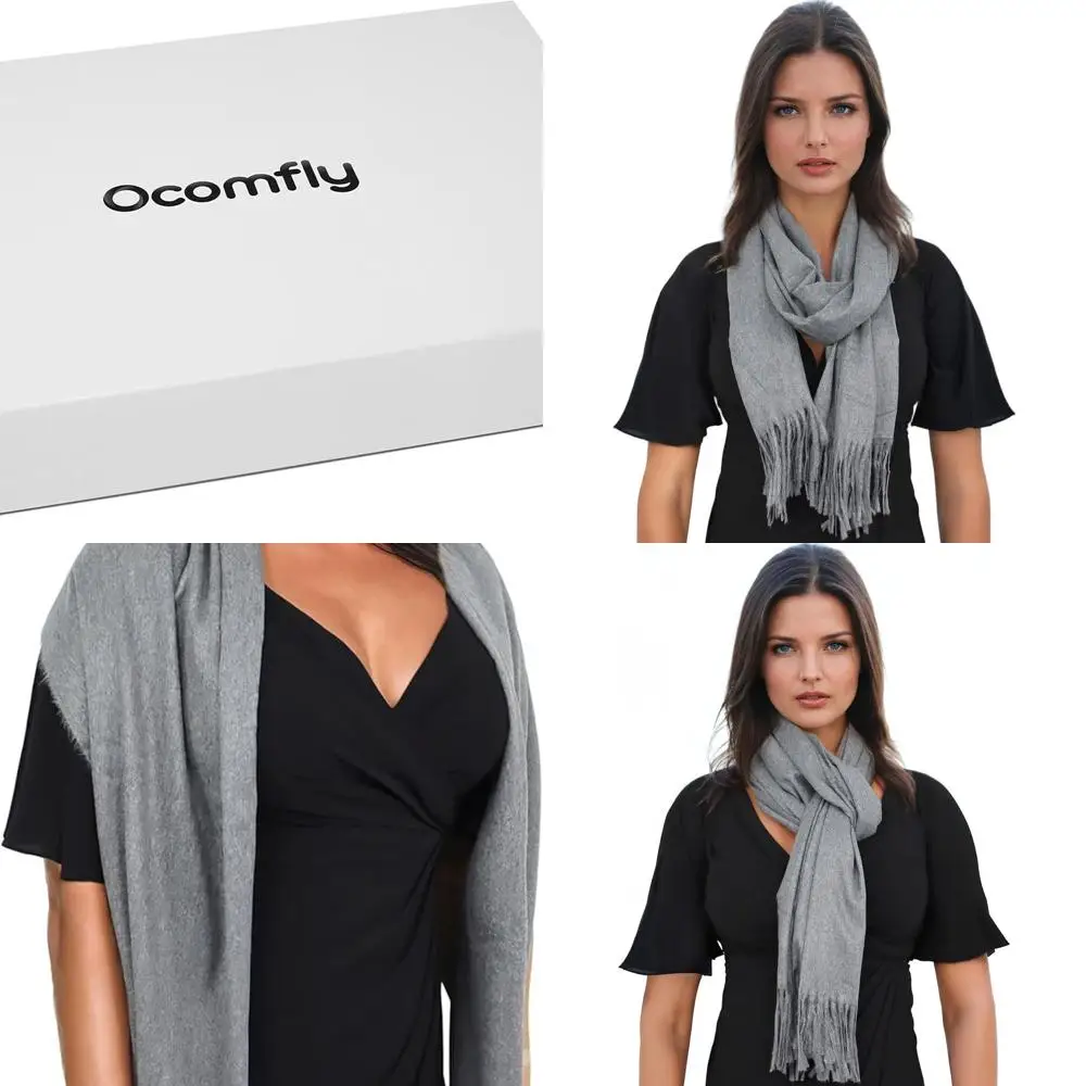 

Роскошная женская шаль из 100% пашмины — мягкие и теплые шарфы премиум-класса, в подарочной упаковке