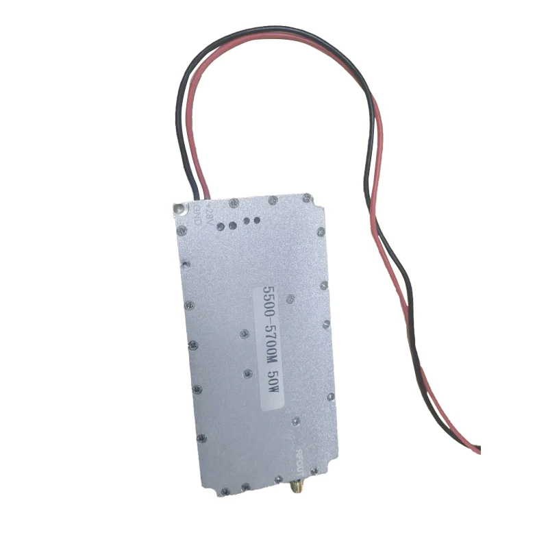 50 Вт Модуль Gan FPV Drone Специализированный цифровой модуль - Встроенный встроенный источник сигнала Радиочастотный цифровой чип 5,2G 5,8G LoraModule