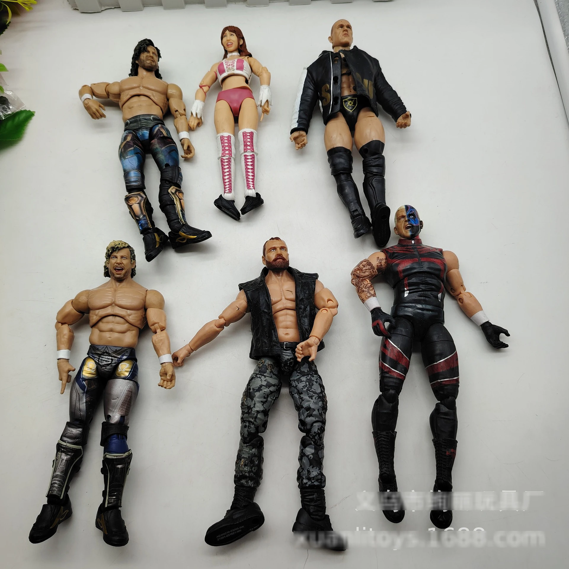 لعبة كلاسيكية أصلية للمصارعة المهنية المصارع المصارع عمل الشكل أنماط مختلفة صوتها المنقولة عمل الشكل الملاكم #6