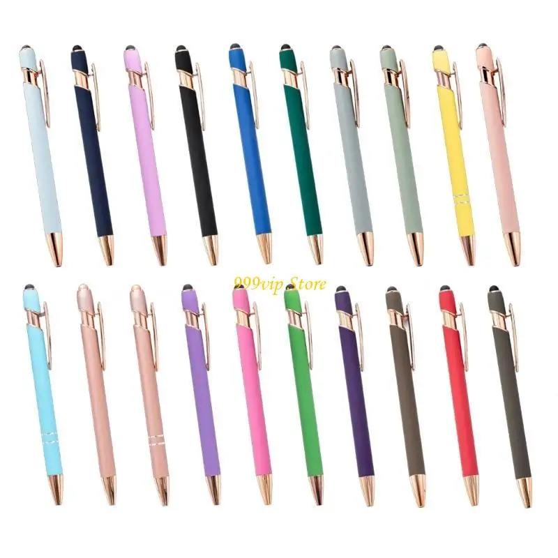 

C90C Touching Screen Ballpoint Pen for Writing Retractable Metal Ballpoint Pen