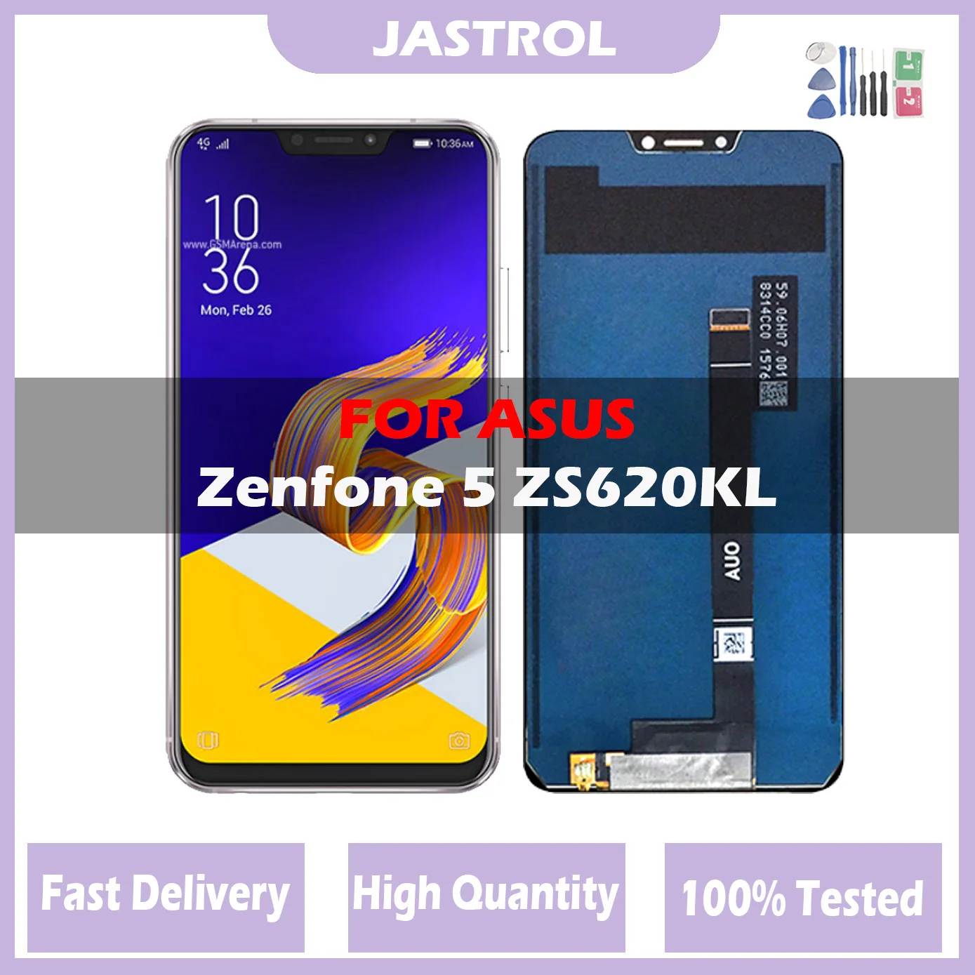 New For Asus Zenfone 5 2018 Gamme ZE620KL LCD Display Touch Screen Digitizer Assembly Replacement Parts For ASUS 5z ZS620KL