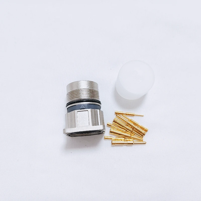 1pc m23-8pin 8-core male pin servo motor power cable plug