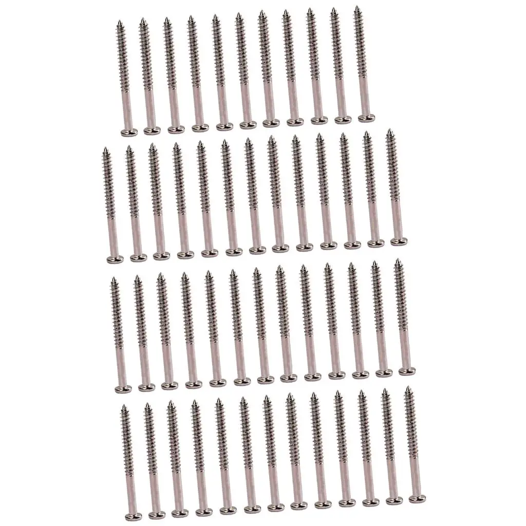 50pcs Bass Guitar Pickup Mounting Screw for JB P90 Pickup Replacements image 3