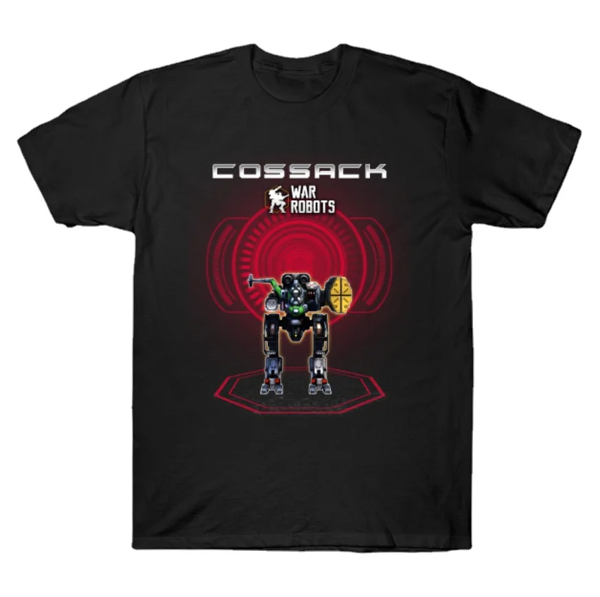 WR18 COSSACK - War Robots T-Shirt. Summer Cotton Short Sleeve O-Neck Mens T Shirt New S-3XL