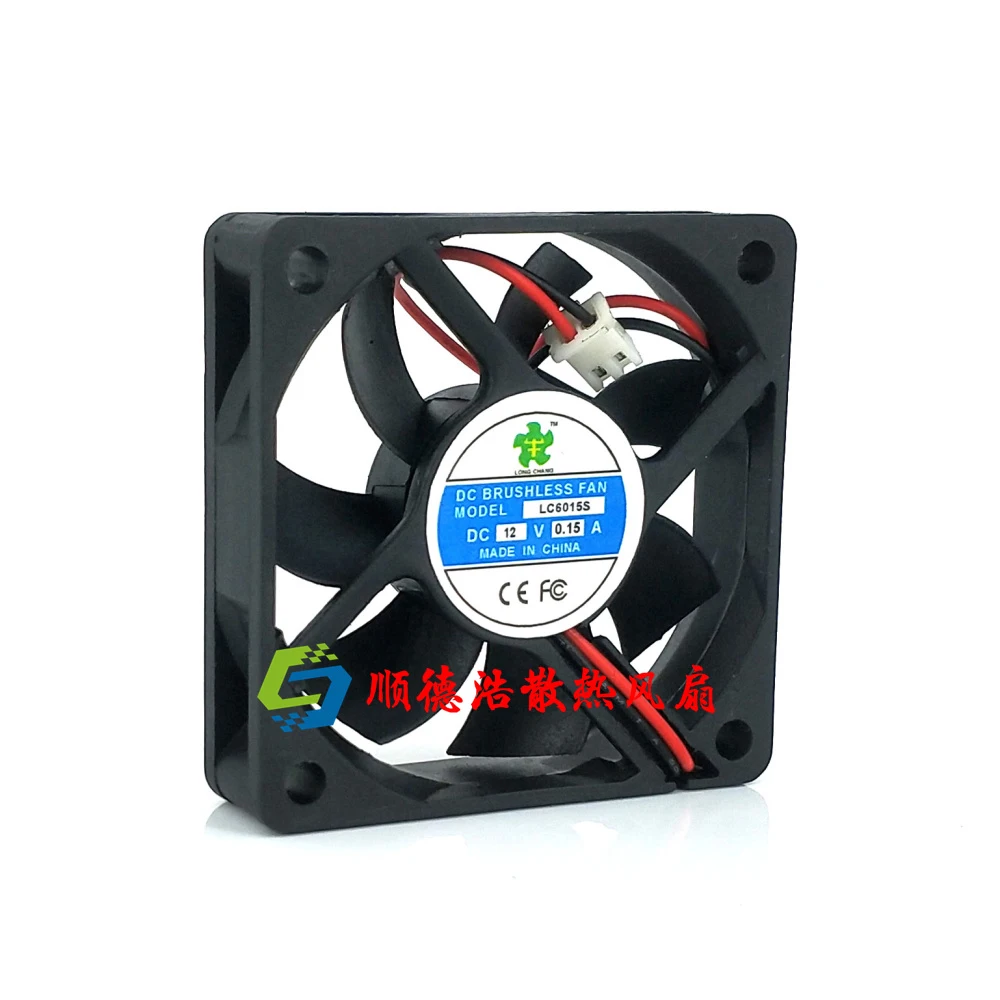 New LONG CHANG LC6015S 12V 14V 0.15A 60*60*15MM cooling fan