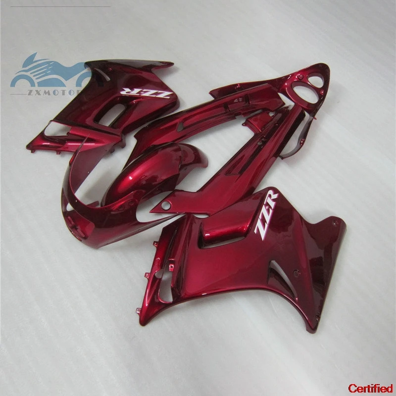 Customizable ABS Bodywork fairings Kit Fit for Kawasaki ZZR250 1990-2007 ZZR 250 90-07 motorcycle fairing kits red aftermarkets