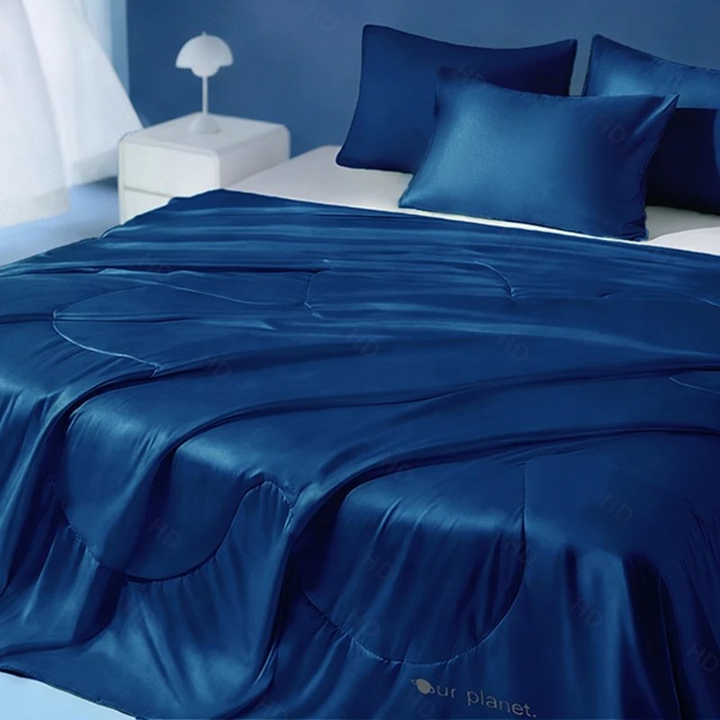 Solid Color Duvet Skin-friendly Thin Summer Quilt Single/Full/King Air Condition Comforter Coolling Comforter edredon 여름이불