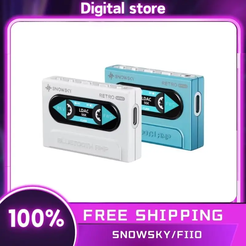 

Snowsky/Fiio Ретро нано-усилитель для наушников Dac на заказ Bluetooth и Dac Ldac/Aptx Адаптивный/Aptx Ll усилитель с 3,5 мм/4,4 мм