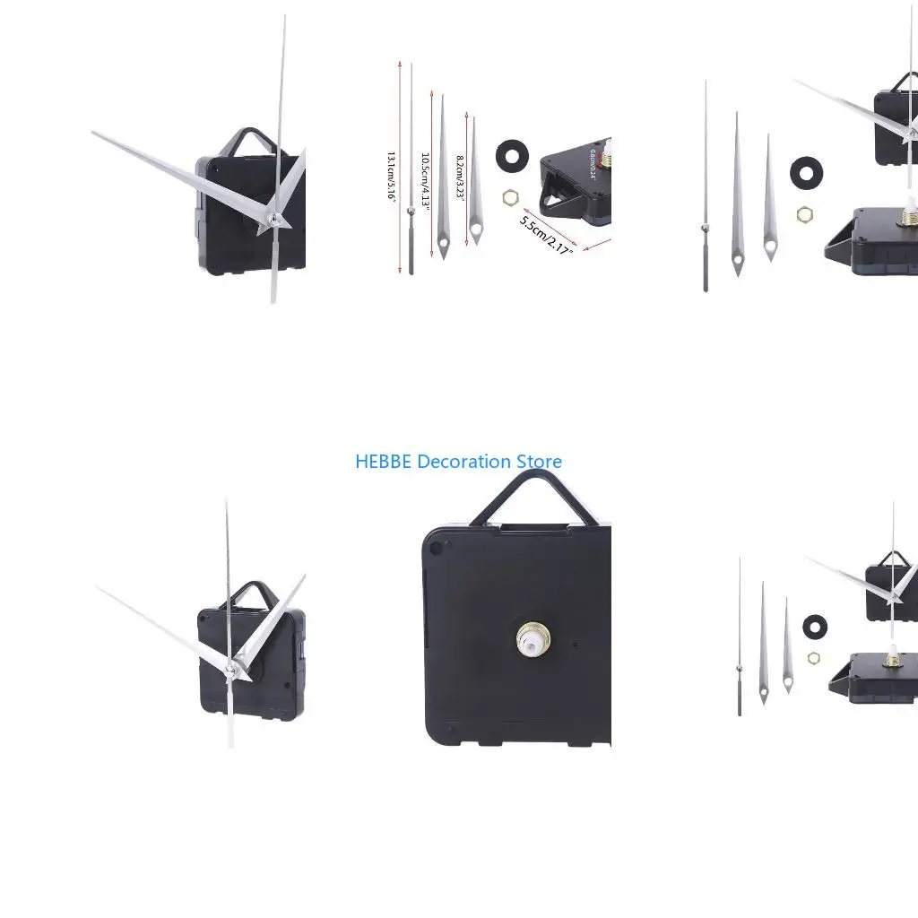 B0KC Wall Clock Motor Movement Mechanisms Silent Battery Powered DIY Repair