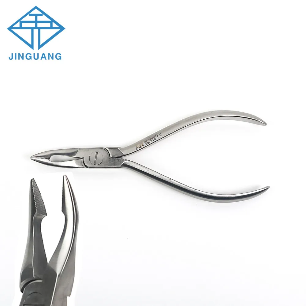 1pc Dental Orthodontic Plier Correction Forceps End Back Bend Cutting Pliers Stainless Steel Dentist Tools