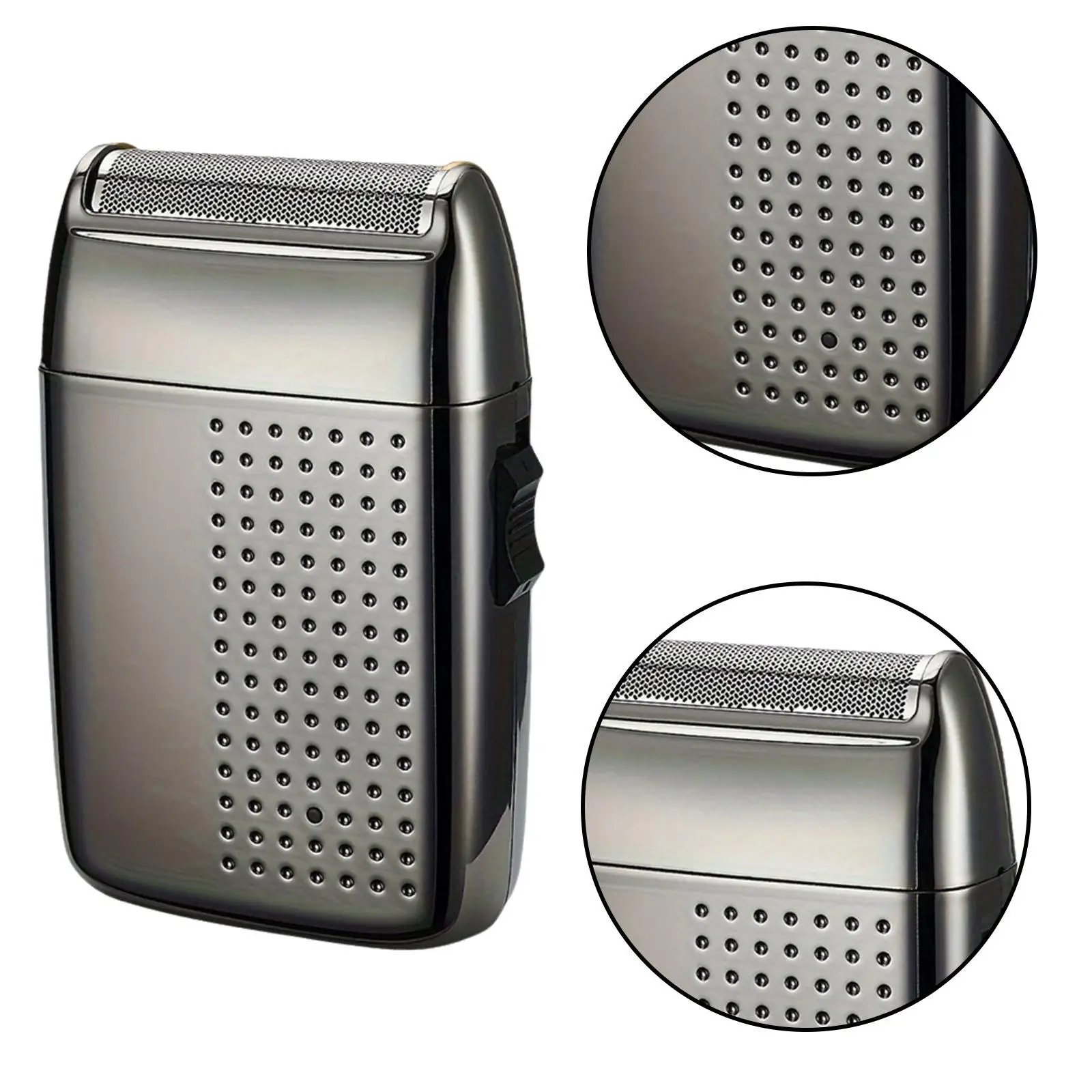 Mini afeitadora desmontable lavable para el hogar, maquinilla de afeitar con cabeza para Barba, regalos para papá al aire libre