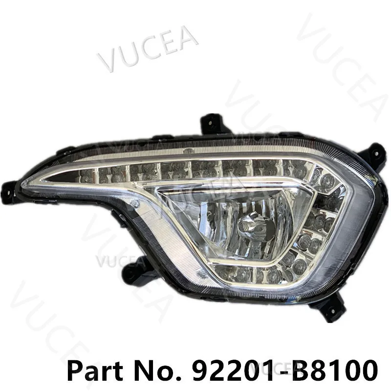 

Front Bumper Left Fog Light LED Daytime Running Light For Hyundai 2013 Maxcruz 2014 GRAND SANTA FE 2015 92201B8100 92201-B8100