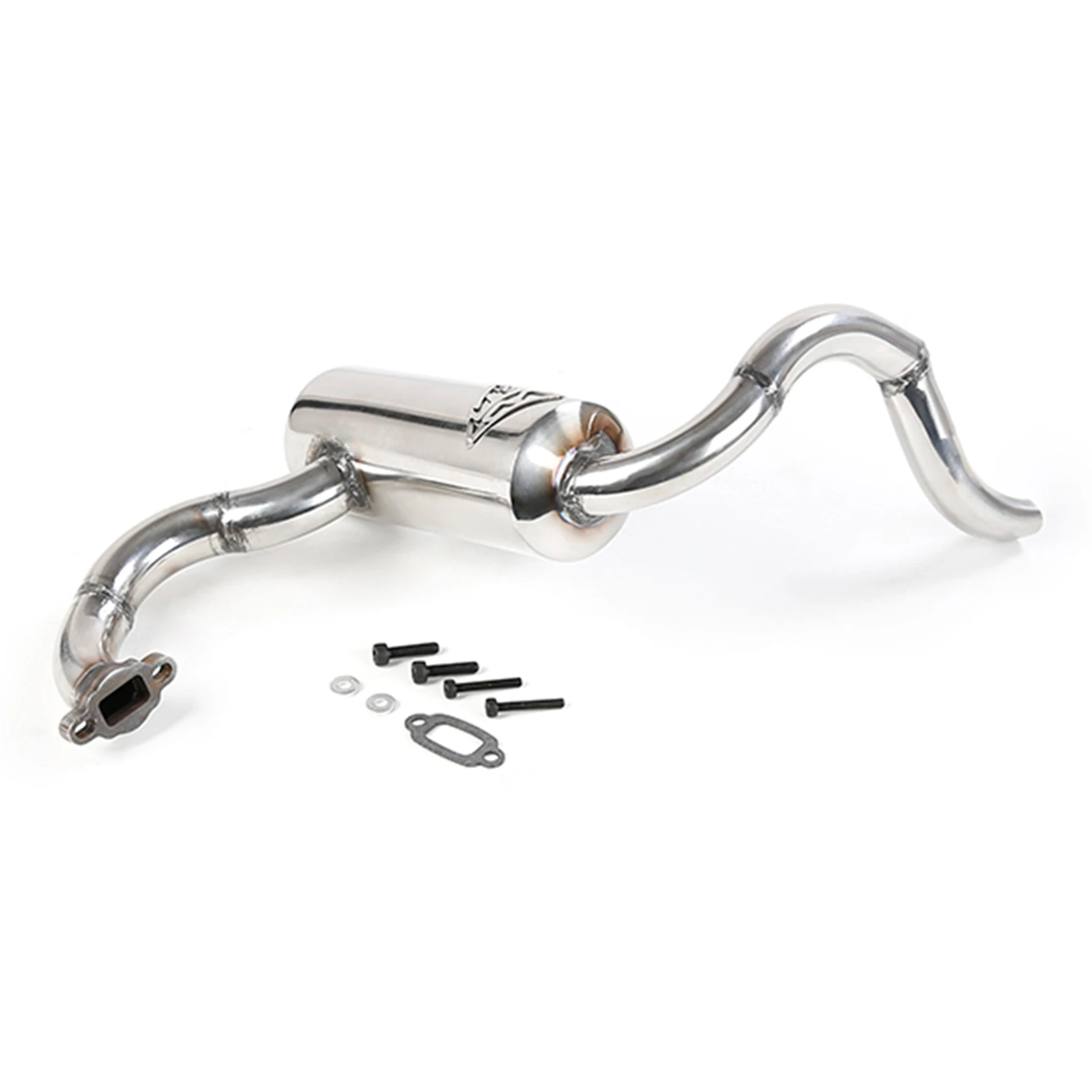 Stainless Steel Exhaust Pipe Set for 1/5 Rovan Rofun F5 RF5 T5 Mcd XS-5 RR5 Truck PARTS