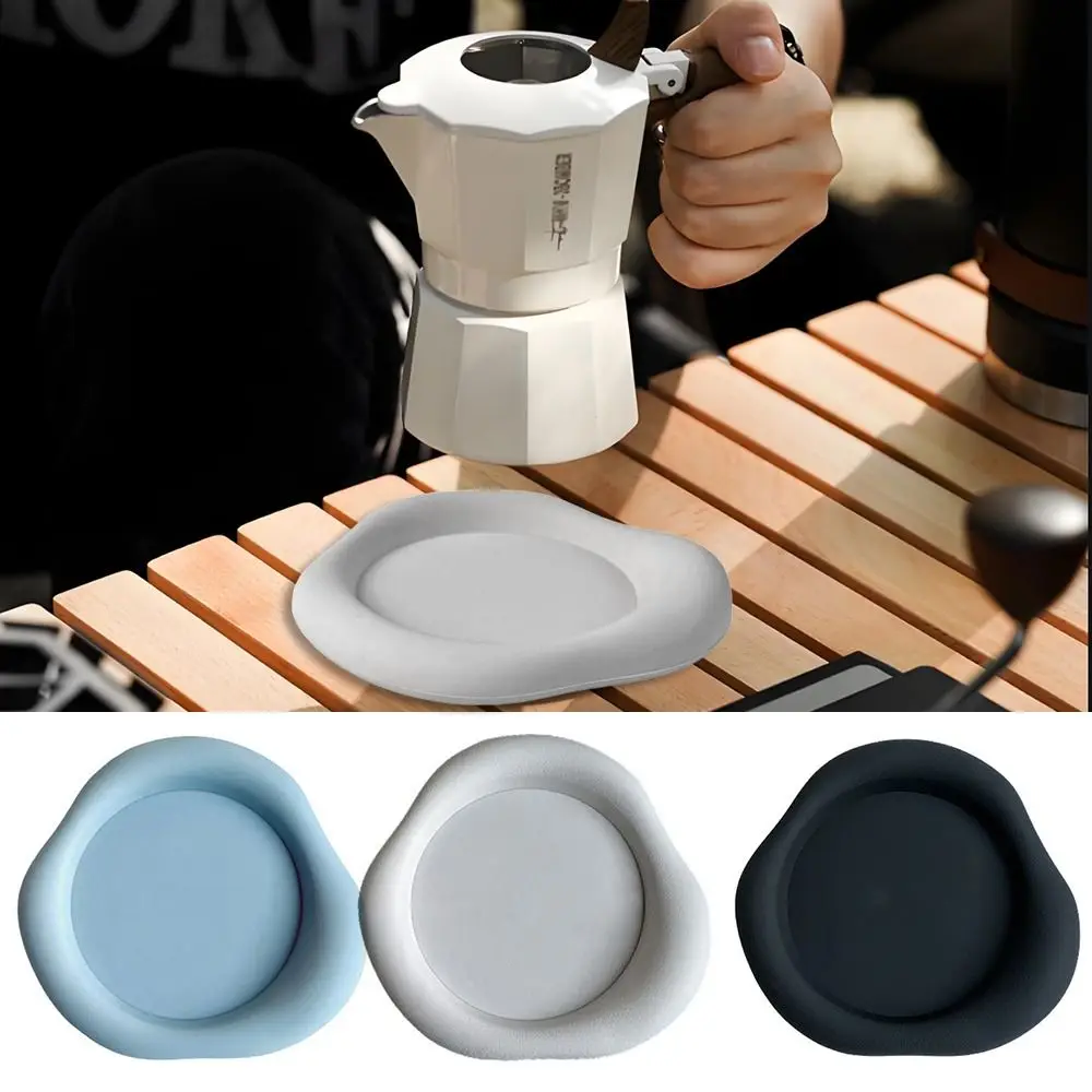 

1Pcs High Temperature Resistant Cloud Silicone Coaster Thickened Table Protector Drink Cup Mat Jewelry Dish Tableware