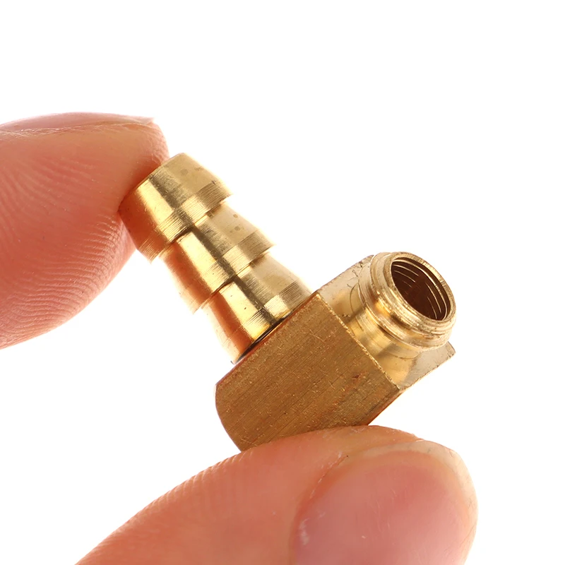 M4/M5/M6 Brass 90 Degree L Type Water Cooling Nozzle Faucet Nipple Connector For RC Methanol/Gasoline/Brushless Electric Boat