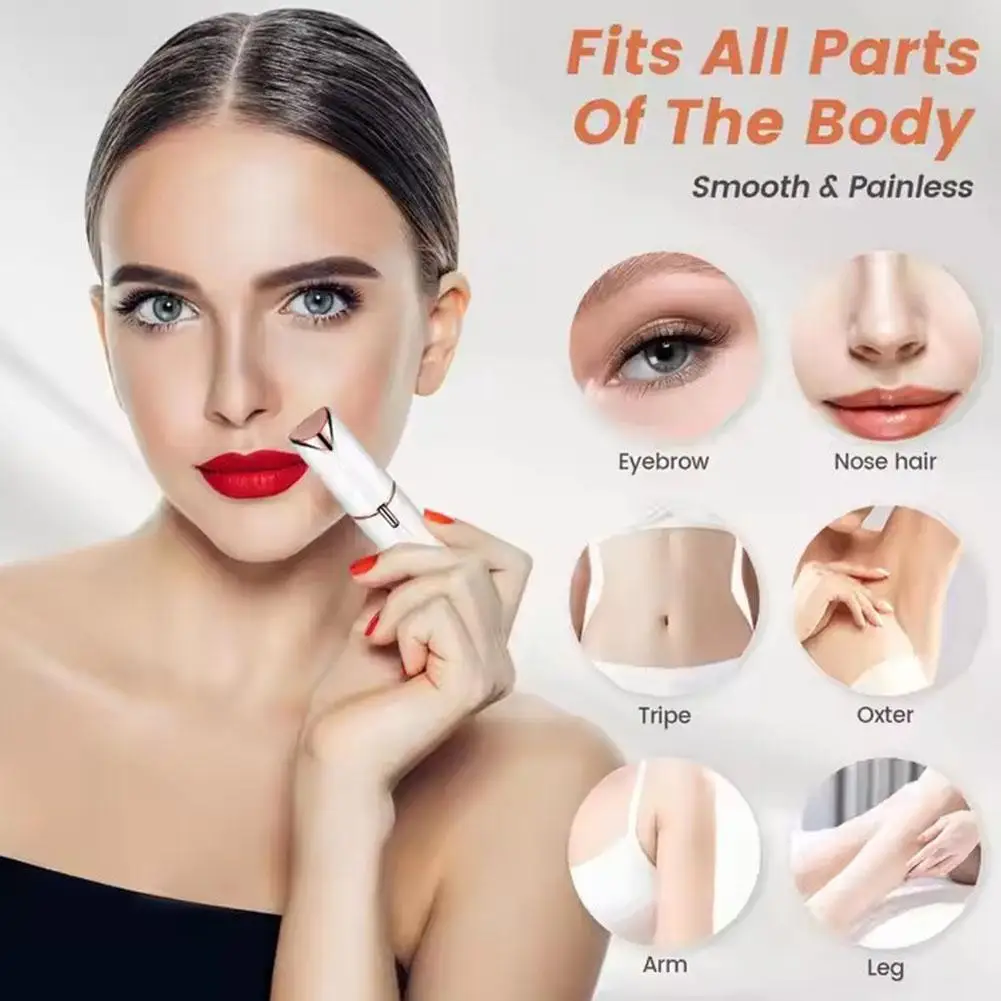 الكهربائية أداة قص الحواجب البسيطة العين الحاجب لنزع الشعر الوجه أحمر الشفاه شكل إزالة الشعر المحمولة النساء غير مؤلم الحلاقة ماكينة حلاقة أداة