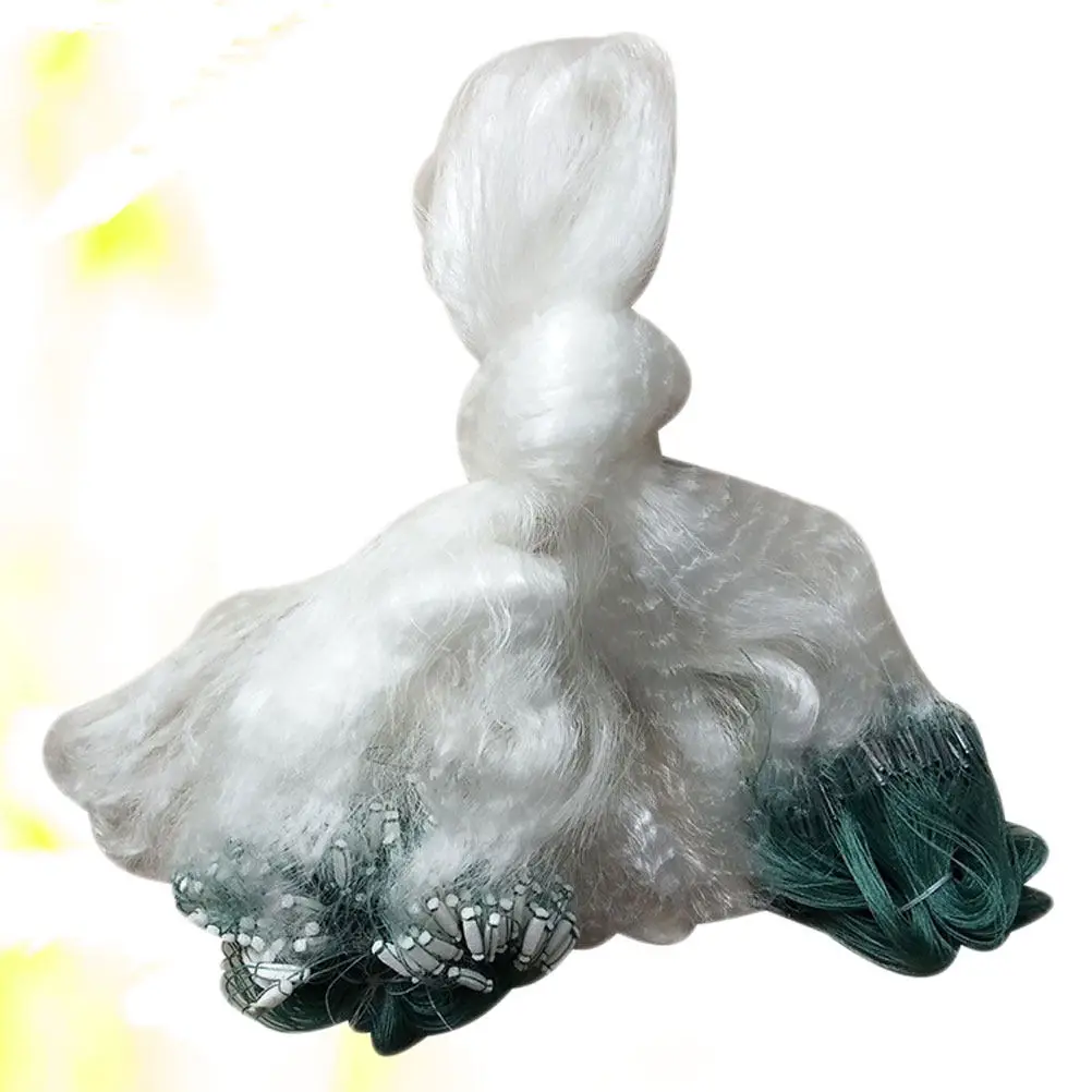 Single-Layer Fishing Net 1.2mx25m Strong Resilient Silk Line Floating Casting Sticky Net for Rivers Lakes Offshore