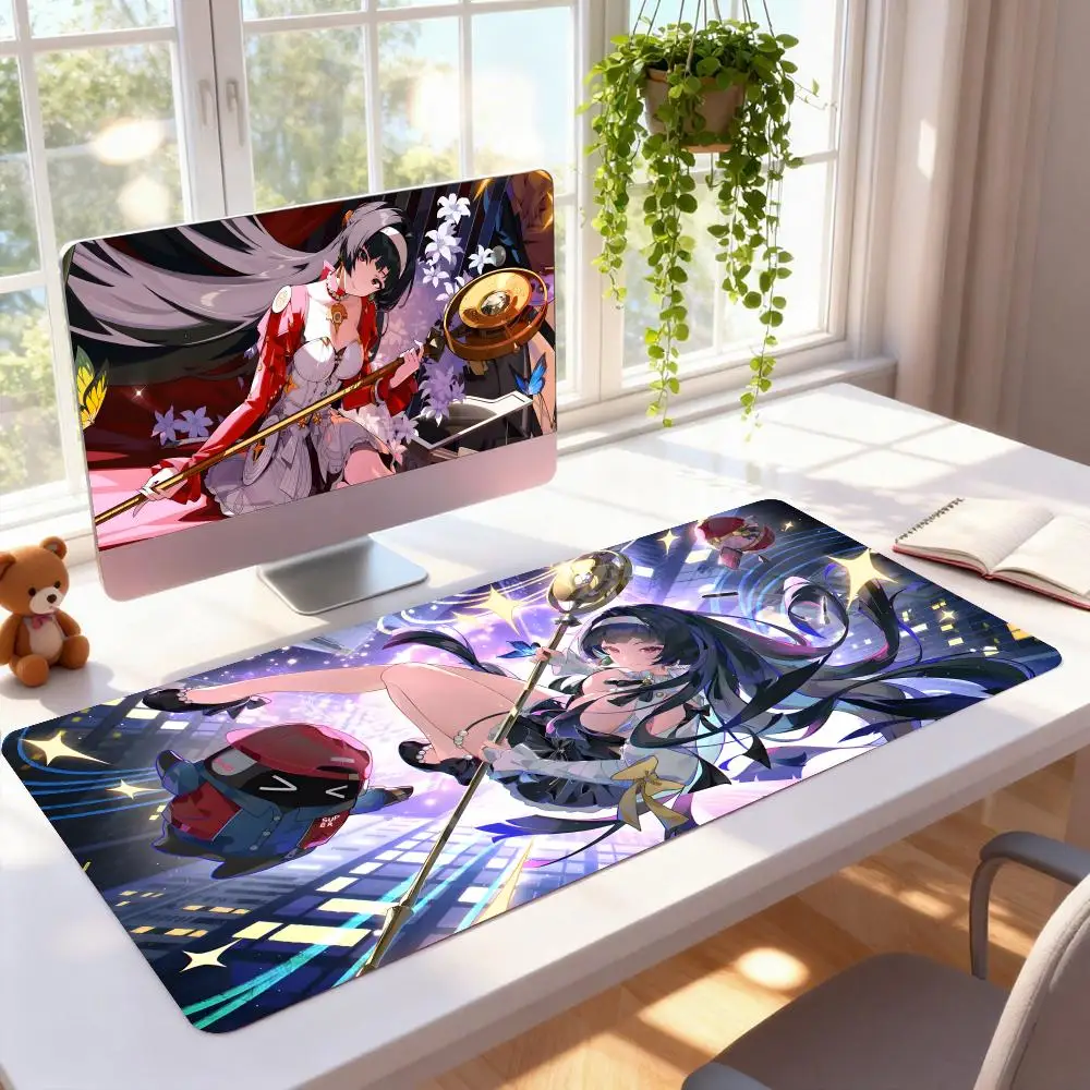 

Zenless Zone Zero Astra Yao коврик для мыши резиновый компьютерный ноутбук официальная игра супер цветной эстетический красивый модный роскошный коврик