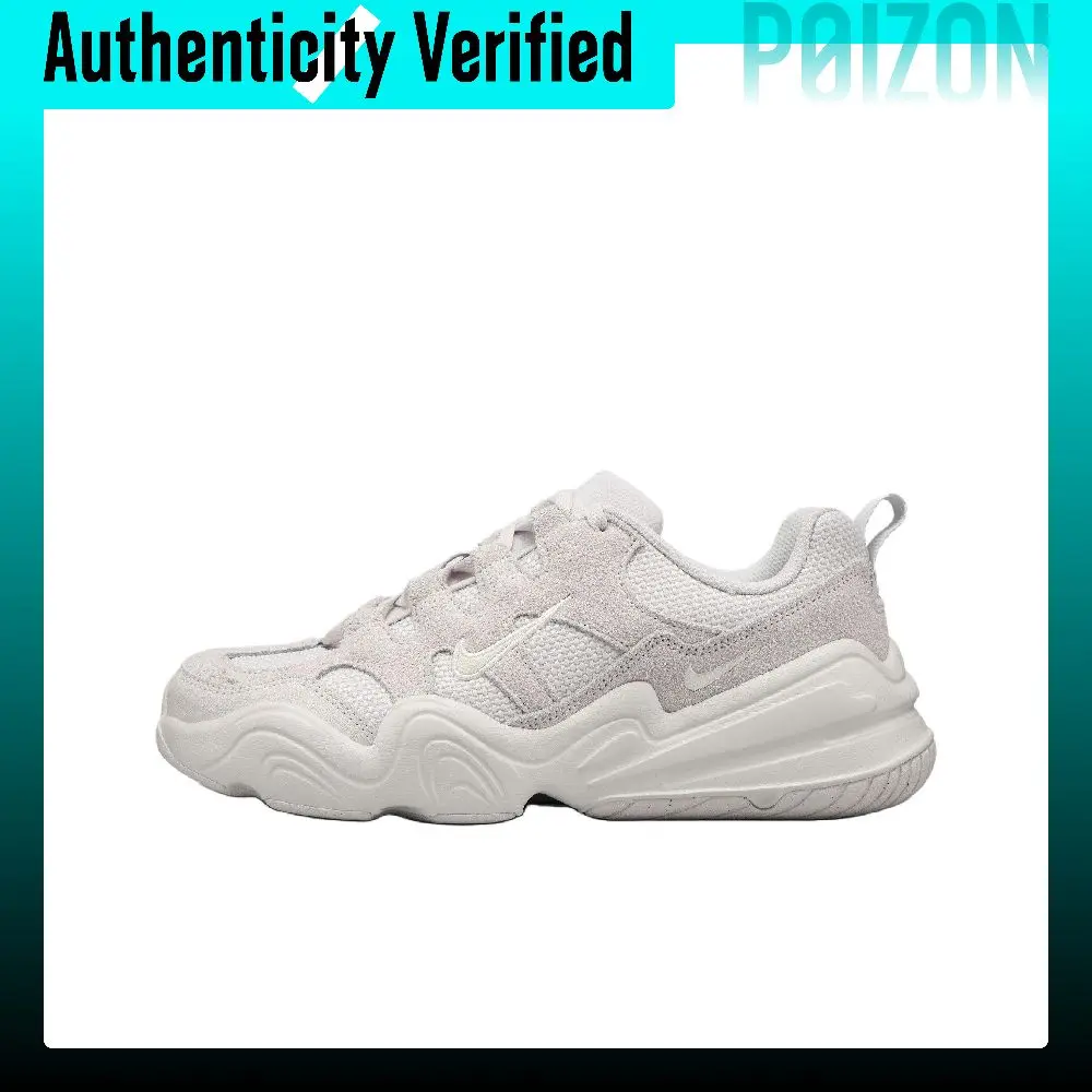 nike-tech-hera-slip-resistant-abrasion-resistant-low-top-chunky-sneakers-women's-gray-dr9761-009