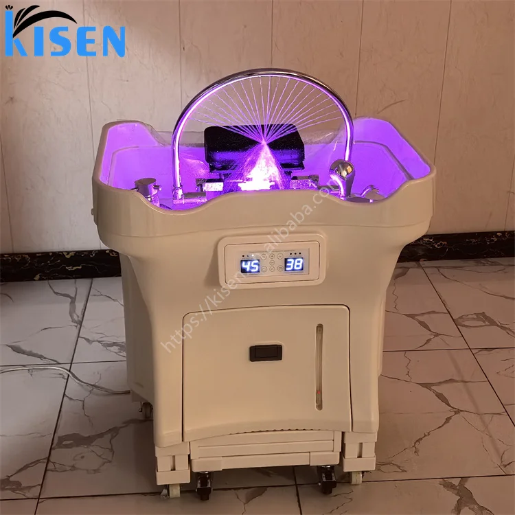 

2025 New Bac Head Spa Japanese Hair Washing No Plumbing Portable Shampoo Basin Sink With 50l Water Tank and 25l Dirty Water Tank