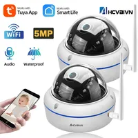 5MP HD Tuya Wifi IP Dome Security Camera Home Outdoor Waterproof Audio Recrod Wireless CCTV Video Surveillance Camera Smart Life