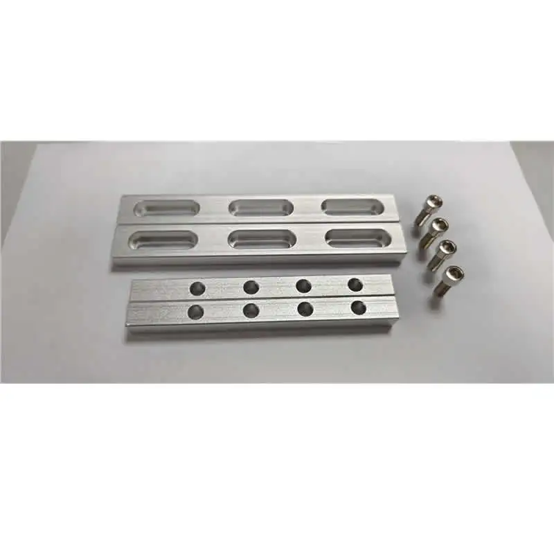 1 Pair Align Jig Fixed Clamp Position Lock Bar Aluminum Stuff With M6 Screws for Fiber Laser Marking Engraving Machine